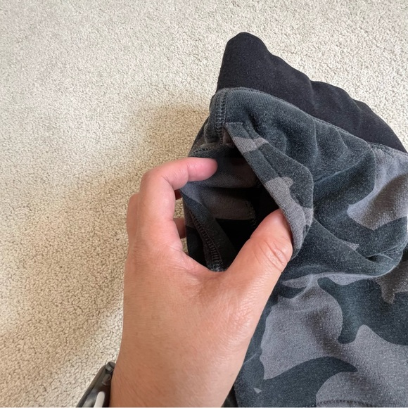 🔴 $5 Sale Lot 2 Champion Drawstring Shorts Camo & Black - Picture 5 of 11